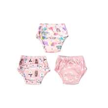 6pcs/Pack Celana Latihan Toilet Anak Lembut - Dapat Dicuci, Sepanjang Musim, Warna Campur, Untuk Latihan Toilet Bayi/Balita - MultiWarna - View 30