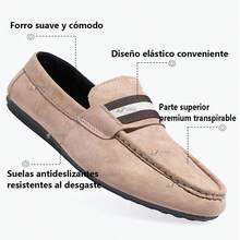 Zapatos Loafers/mocasines Casuales Para Hombres Casa De Ocio - Beis - Ver 10