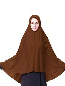 1 Khăn trùm đầu Hijab dành cho nữ, Khăn trùm đầu Khimar màu trơn, Thời trang & Đa năng, Thuận tiện khi ra ngoài, cầu nguyện, Chống tia UV, Thoáng khí, Phù hợp mặc mọi mùa - Khăn tay áo - Xem 21