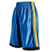 4PCS Men's Basketball Shorts Color Block Dazzle - Elastic Waistband - 9.5 Inch Inseam - Drawcord Adjustable Athletic Pants,Men Gifts,Christmas - Xanh hoàng gia + tím + đen + xanh navy - Xem 2