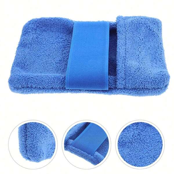 Beach Sand Remover Beach Sand Gloves - Soft Cloth Beach Sand Cleaner Reusable Beach Essentials Sand Removal Bag (Without Talcum Powder) For Seaside, Beach, Outdoor, Swimming, Back To School Season Gift.