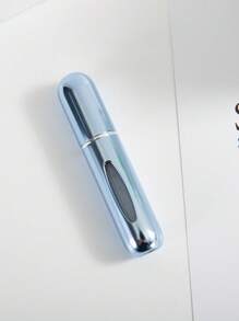 1 pieza Atomizador de perfume portátil y recargable, sin necesidad de embudo o cuentagotas. A prueba de fugas, sin atascos y sin olor. Adecuado para almacenar perfume, tónico, desmaquillante, etc. Diseño compacto perfecto para mujeres con vida activa