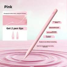 Un lápiz stylus capacitivo universal apto para teléfonos inteligentes y tabletas, con 3 puntas de repuesto adicionales para agujas táctiles activas, control de toque preciso, escritura suave, compatible con Android, Apple iPad, compatible con HarmonyOS y ciertos dispositivos Windows (no aplicable a plumas táctiles resistivas o electromagnéticas) hasta la 3ª generación, iPad Mini 6ta/5ta generación