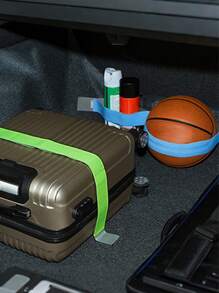 Nylon Elastic Car Trunk Storage Straps, Car Runk Storage Non-Slip Fixed Straps For Organizing Cluttered Trunk, Prevents Items From Rolling, Universal Fit For Various Vehicle Models,Summer For Vacation Travel Essentials Travel Accessories Vacation Holiday Back To School