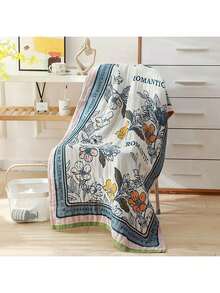 1条波西米亚风浴巾，柔软吸水亲肤，适合成人、情侣居家使用，速干大尺寸，可作毛巾/毯子/披肩，四季皆宜，尺寸可选80*160厘米、70*140厘米或76*155厘米，也适用于美容院、酒店、运动场所、家居等，是护肤浴巾的理想之选。