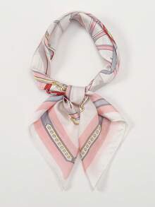 1 chiếc khăn vuông họa tiết hoa đơn giản 70cm, khăn bandana thời trang mới dành cho nữ, có thể dùng làm thắt lưng, phụ kiện, dây buộc tóc, khăn trùm đầu, khăn quàng cổ, thích hợp cho mùa xuân, đi biển, kỳ nghỉ, du lịch, đồ dùng cần thiết cho dịp lễ. - Nhiều màu - Xem 5