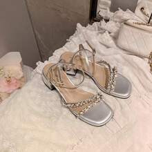 Sandalias con tacón para mujer