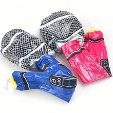 12pcs/6pcs Inflatable Microphone Props, PVC Microphone Entertainment Performance Stage Decor Inflatable Party Props Balloons Gifts, Inflatable Microphone Set - Modern Style, No Electricity Needed, No Feather, Suitable For Christmas, Halloween, Light Festival, Thanksgiving, Birthday Party And Music Festival Celebrations (Random Color)