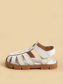1 par de sandalias planas de princesa, versátiles, cómodas y con estilo