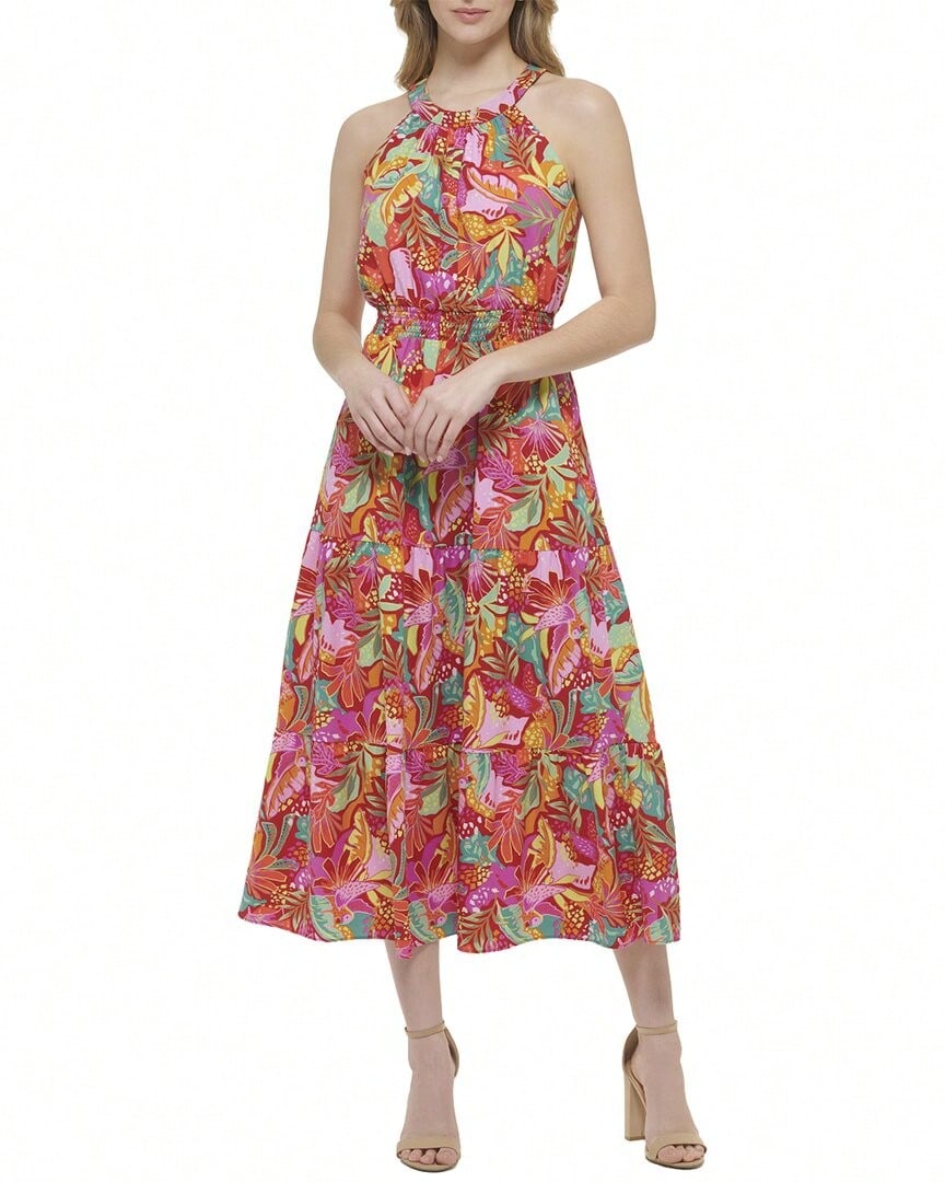 Kensie Midi Dress - 彩色 - 查看 1