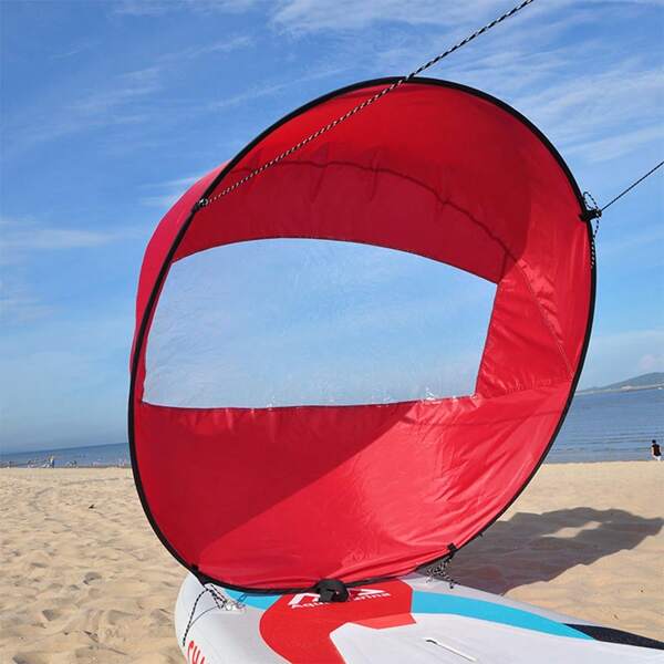 42-Inch Portable Kayak Sail, Canoe Wind Sail, Paddleboard Spherical Sail, Foldable Sail
