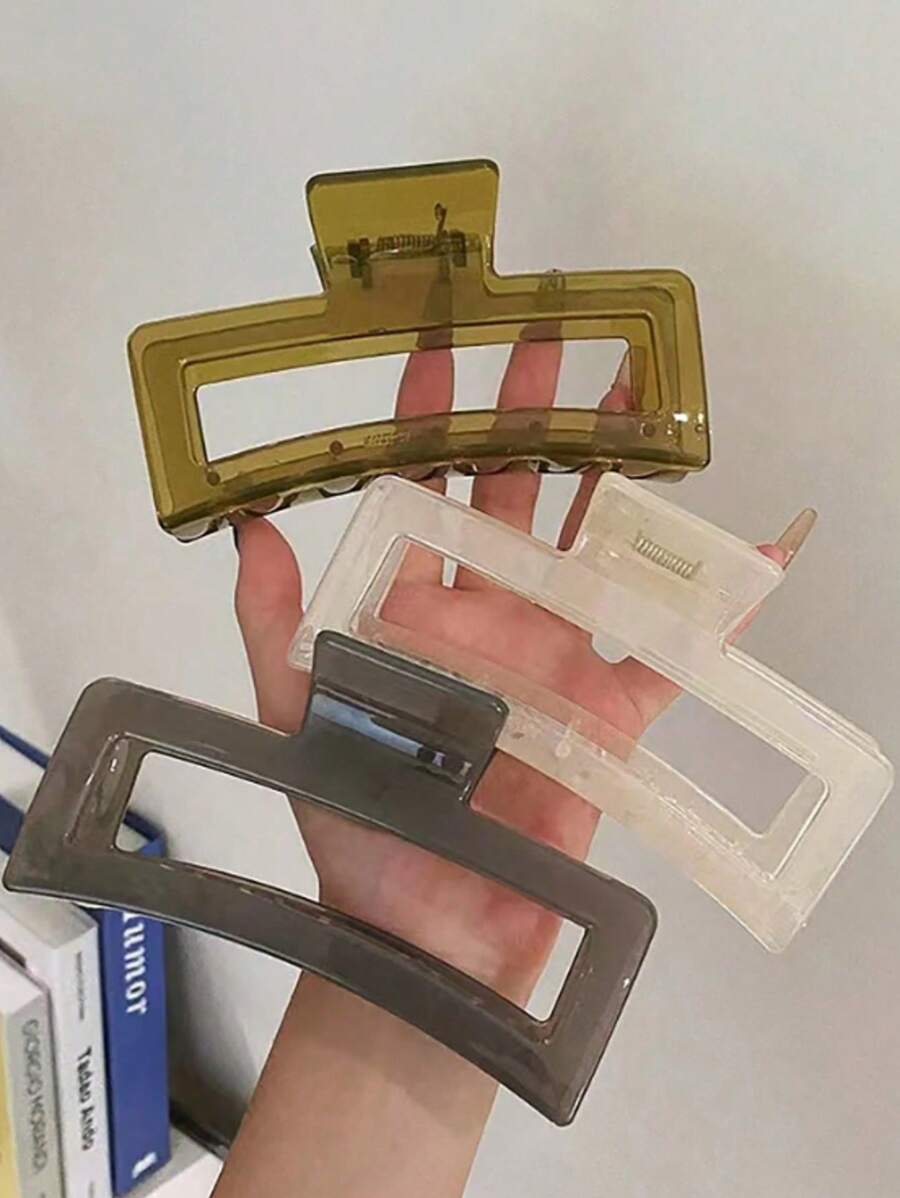 Pinza de pelo extra grande de 10 cm para mujeres, accesorio de pelo elegante para hacer moños, accesorio de pelo para el verano