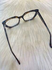 Retro Cat Eye Sunglasses With Black Frame And Polygonal Lenses For Myopia, Female Face, Small And Plain - MultiWarna - View 4