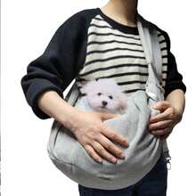 Dog Backpack - GRAY - View 1