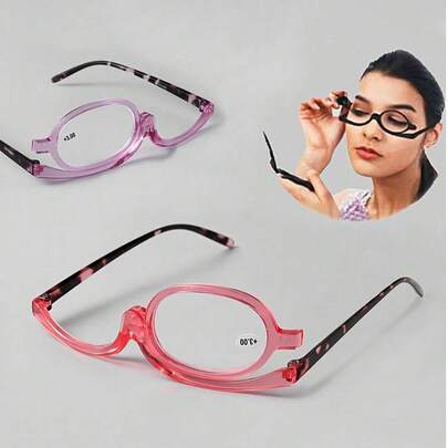 1pc Rotating Magnifying Makeup Mirror, Foldable, Universal, Makeup, Inexpensive, Room Decor, Vanity, Travel, Bedroom, Makeup Accessories, Cheap, Christmas Gift, Cosmetics, Makeup Tools, Inexpensive Goods, Gift, Women Gift, Christmas Gift
