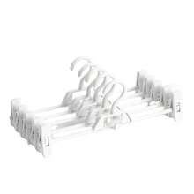 1 pieza/5 piezas/10 piezas, Percha para pantalones, Percha para chaquetas. Percha telescópica sin costuras y antideslizante para armario, Pinza para pantalones