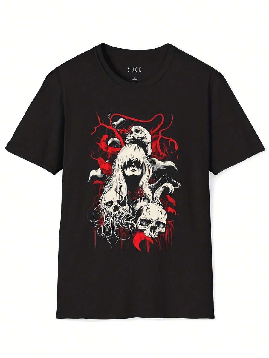 Women T-Shirts - 黑色2 - 查看 1