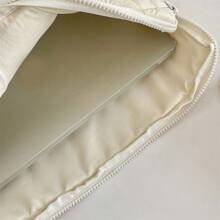 Cute Lingge Embroidered Bow Tablet Bag Laptop Bag Compatible With Macbook Full Of Girl Hearts