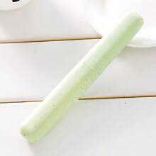 1/2/4 piezas Estuche de viaje para cepillo de dientes - Mantiene el cepillo de dientes talla grande higiénico, conveniente para viajar, diseño de material, múltiples colores para satisfacer las necesidades de moda personal