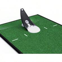 プレミアムプレッシャーパットトレーナー - パター練習器具 【室内で出来る本格的なパッティング】 ゴルフ練習器具 (距離感や方向性の調整に!) - 3,スタータースタジオ - チェックする 1