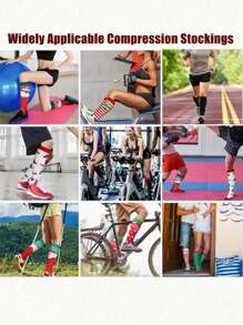 1/2 Pairs Ankle Compression Socks, Breathable Polyester Foot Sleeve For Running, Cycling, And Fitness, Gel Achilles Tendon Guard, Unisex Daily Foot Care Solutions