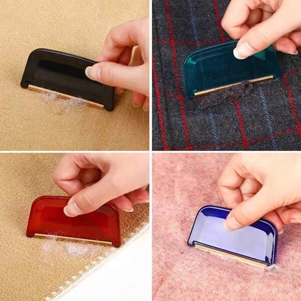 1 pieza Sacabolas de tela minimalista de color aleatorio, Quitapelusas
