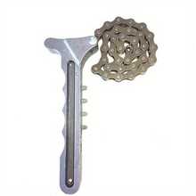 Llave de cadena universal para aceiteLlave de cadena universal para aceite: Cuerpo de acero, adecuada para torque de motor de coche, extractor de filtro y spanner de pinza: Cuerpo de acero, adecuada para torque de motor de coche, extractor de filtro y spanner de pinza - Multicolor - Ver 2