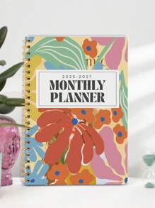 BUBU 1 pieza Planificador de calendario de 52 semanas + Pegatinas de índice. Este cuaderno espiral semanal y diario es un planificador de citas de 52 semanas que mejora la productividad, suministros de oficina, calendario para adultos y organizador personal, útiles escolares