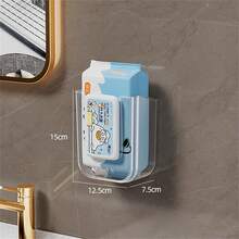 1PC Wall Mounted Wet Wipe Storage Box Without Punching Wet Wipe Dispenser, Suitable For Bathroom, Kitchen, Bedroom Household Wet Wipe Storage Bathroom Accessories