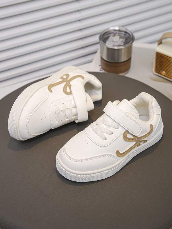 1 Pair Kids Fashion Sneakers, Boys And Girls Indoor/Outdoor Casual Trainers, Infants & Toddlers Non-Slip Breathable Walking Shoes