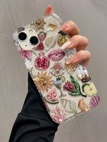 1 件 Mouth Sun TPU 手机壳保护套适用于 Apple 7 Plus/8 Plus/16/16 Plus/16 Pro/16 Pro Max/XR/XS Max/11/11 Pro/11 Pro Max/12/12 Pro/12 Pro Max/13/13 Pro/13 Pro Max/14/14 Pro/14 Plus/14 Pro Max/15/15 Pro/15 Plus/15 Pro Max，时尚/高端/可爱/时尚防水防震防摔防刮 - 彩色 - 查看 3