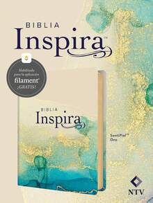 Gold Inspira Bible With Filament, NTV, 8-Point Font - Single Book - View 6