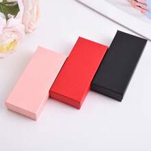 1pc Watch Box With Sponge Lid And Bottom, Jewelry Gift Box For Birthday Present