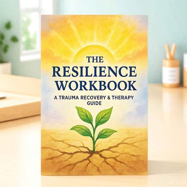 123-Page Trauma Recovery Workbook: Emotional Healing & Personal Growth Guide - Self-Guided Mood Tracker, Relaxation Exercise Journal, Warm Sunshine Design, Attractive Layout, Adult Mental Health Gift, Trauma Recovery Reference, Perfect For Birthday And Christmas School Supplies, Back To School