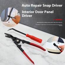 2pcs Car Turn-On Pliers, Headlight Separation Pliers, Specialized Disassembly Lighting Tools, Adhesive Clip Screwdriver, Plastic Rivet Disassembly Clip Pliers