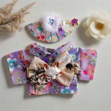 LABUBUS 15-17cm Interchangeable Doll Clothing Set: Kimono, Japanese Clothing | Party Or Birthday Blind Box Clothing | Teen Gift Doll, Toy, Clothes Doll (Clothing Accessories Only)