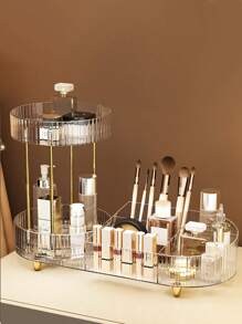 360 Degree Rotating Makeup And Brush Organizer Storage Box, Suitable Desk-Top Perfume And Skincare Display Rack, Rotating Pen Holder, Makeup Brush, Lipstick And Powder Puff Organizer Bag, Bags, Makeup Bag, Vanity, Travel, Make Up Bag, Storage, Makeup Organizer, Makeup Bags, Toiletry Bag, Desk Organiser, Cosmetic Bag, Makeup Pouch, Make Up Organizer, Vanity Accessories, Make Up Pouch, Make Up Bags, Jewellery Box, Pouch, Makeup Brush Holder, Brush Holder, Perfume Organiser, Pouch Bag