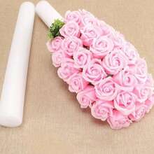 1/2/4/6 piezas de espuma floral blanca premium 40cm x 5cm - Base para arreglos florales de boda DIY, esponja cilíndrica sólida, para arreglos florales, tubos de espuma de poliestireno, para modelado y manualidades DIY, decoraciones para eventos y fiestas