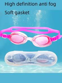 1 pièce/2 pièces/Extérieur, Natation, Haute définition, Anti-buée, Lunettes de natation/Hommes et Femmes, Universel, Matériau en PVC, Lunettes de natation (Couleur aléatoire)