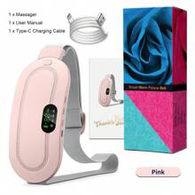 Menstrual Period Stomach Pain Heating Pad For Cramps With 3 Heat Levels And 4 Vibration Massage Modes For Women And Girls Gifts Cramps Heating Pad Portable Electric Fast Heating Belly Wrap Belt