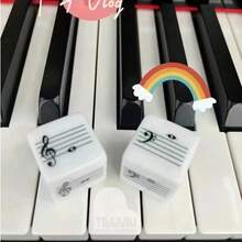 2 件套音乐谱号和音符骰子，有趣的符号学习工具，有助于学习音乐理论 - 五線譜骰子2個裝 - 查看 6