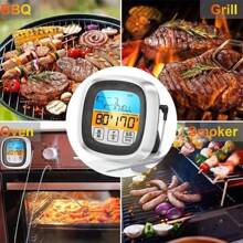 Digitales Lebensmittel-Thermometer, geeignet für präzises Garen von Fleisch und Grillen, Sofort-Ablesung Fleischthermometer, digitales Küchen-Thermometer, Ofenthermometer, digitales Lebensmittel-Kochthermometer