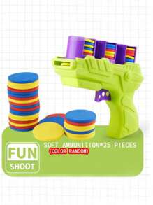 Juego de 1 o 2 lanzadores de zanahoria blanda con 15 discos de espuma, juguete interactivo de gato de colores, juguete de alivio del estrés, juguete anti-estrés, juguete para interior/exterior, lanzadores de disco volador en forma de zanahoria, juguete interactivo giratorio y de disparos para niños de 3 a 12+ años, mascotas y juegos interactivos