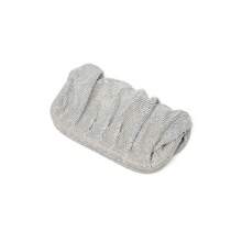 Shiny Rhinestone Metallic Mesh Cloud Shaped Clutch Bag, Pleated Chain Shoulder/Hand Bag For Party/Evening, Suitable For Women - Silver - View 6