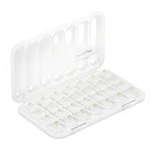 1pc 7-Day Portable Mini Medicine Pill Box, 3 Times A Day Travel Organizer, Sealed Moisture-Proof Compartment Pill Storage Case, Large Capacity Multi-Grid Detachable Design - Multicolor - View 18