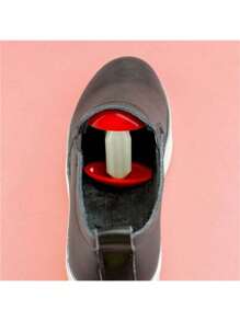 1pair Mini Shoe Stretcher Adjustable Width Extender Toe Rack - Portable Shoe Anti-Wrinkle Plastic Shoe Stretcher, Anti-Deformation Shoe Rack Easy To Use Includes White Hand Support