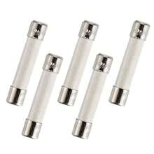 Microwave Fuse 20 Amp 250V SlowBlow Universal Ceramic Fuse Replacement For GE WB27X10388  Kenmore And Other Microwaves 6mm X 30mm 5Pack - as pic - View 1