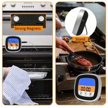 Digitales Lebensmittel-Thermometer, geeignet für präzises Garen von Fleisch und Grillen, Sofort-Ablesung Fleischthermometer, digitales Küchen-Thermometer, Ofenthermometer, digitales Lebensmittel-Kochthermometer