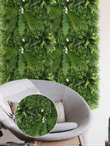 1/6 件人造黄杨草篱笆草墙，杜鹃花叶，人造花，人造植物，米兰花，黄杨木，PE 材料，花园装饰，学校宿舍办公室装饰，户外派对活动节日生日派对装饰，家庭入口酒店餐厅客厅卧室婚宴厨房花园装饰，四季装饰 - 綠色 - 查看 8