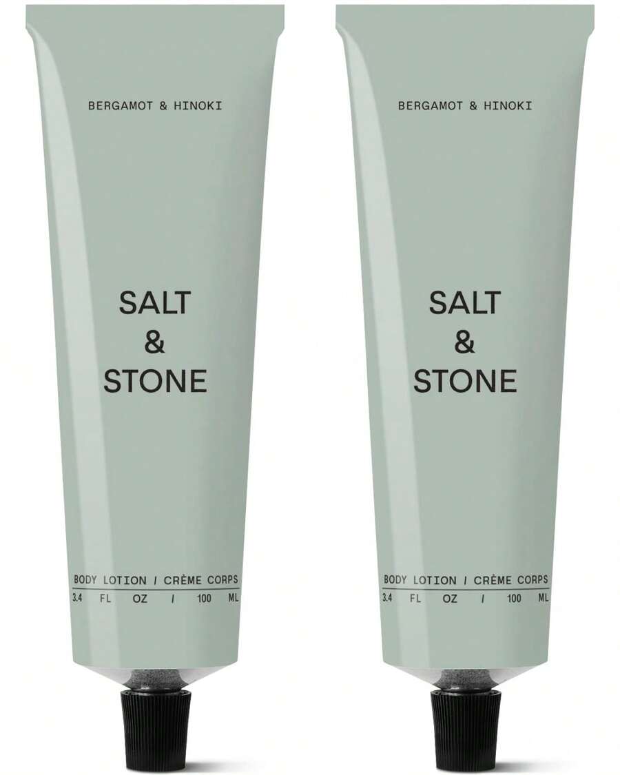 Body Lotion For Women & Men | Hydrates, Nourishes & Softens Skin | Restores Dry Skin | Fast-Absorbing | Cruelty-Free & Vegan (100 Ml) (Santal & Vetiver) - Bergamot & Hinoki - 3.4 fl oz - 查看 1